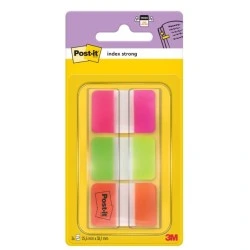 Post-It Index Dispensador con 36 Marcadores Reposicionables - Forma Rectangular - Colores Surtidos