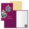 Dohe Esferas Pack de 6 Tarjetas de Felicitacion Navideña con Sobre - Tamaño Cerrada 11.5x17cm, Abierta 23x17cm - Papel Offset