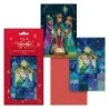 Dohe Nativity Pack de 8 Tarjetas de Felicitacion Navideña con Sobre - 2 Modelos Distintos - Tamaño 12,2x23,5cm - Papel Offset