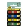 Post-it Index Pack de 4 Dispensadores con 35 Marcadores Reposicionables 11.9 x 43.2mm - Adherencia Firme - Para Marcar, Señalar