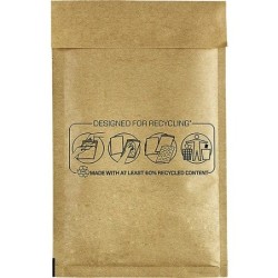 Fellowes Bankers Box Pack of 100 Padded Bubble Bags - Measurement 120x210mm - Internal Bubbles for Cushioning - Ideal for