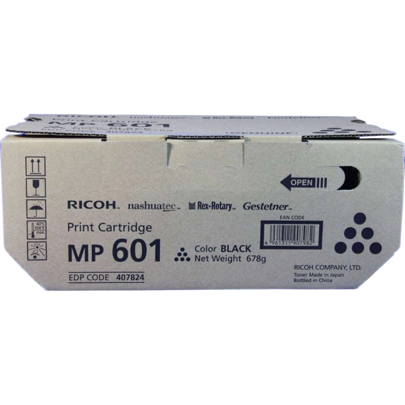 Ricoh Aficio MP501/MP601 Negro Cartucho de Toner Original - 407824