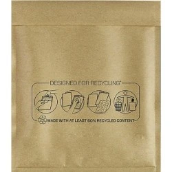 Fellowes Bankers Box Pack de 100 Bolsas de Burbujas Acolchadas - Medidas Internas 220x260mm - Burbujas Internas para