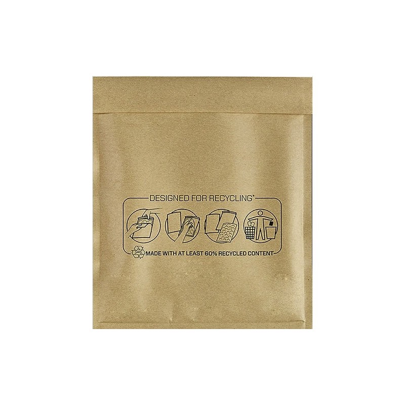 Fellowes Bankers Box Pack de 100 Bolsas de Burbujas Acolchadas - Medidas Internas 220x260mm - Burbujas Internas para