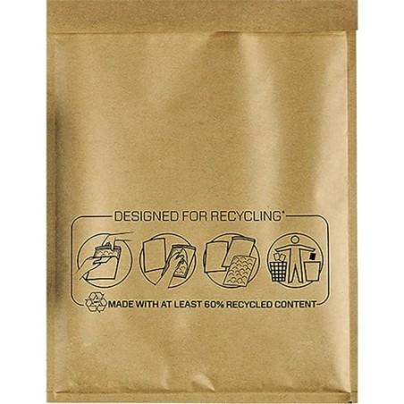 Fellowes Bankers Box Pack de 50 Bolsas de Burbujas Acolchada - Medida 270x360mm - Burbujas Internas para Amortiguacion - Ideal