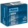 Caixa Petrus de 5000 Agrafos de Cobre 530/8 para Pistola Agrafadora - Perna 8mm