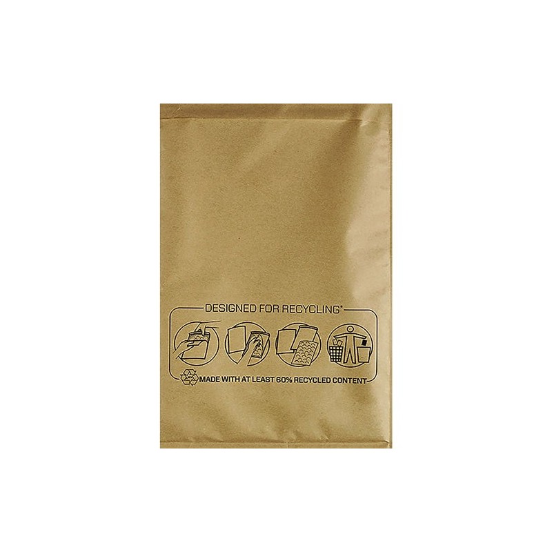 Bankers Box Pack de 50 Sacs à Bulles Rembourrés - Mesure 350x470mm - Bulles Internes pour Amorti - Idéal pour les Produits