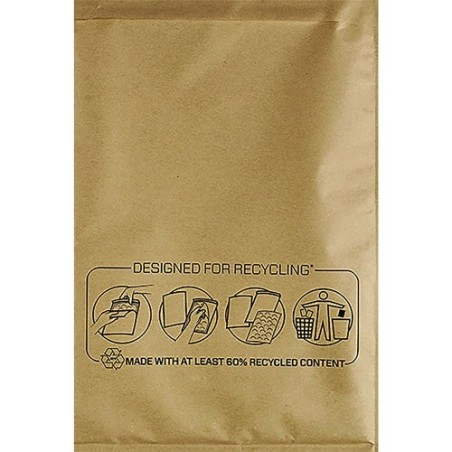 Bankers Box Pack de 50 Sacs à Bulles Rembourrés - Mesure 350x470mm - Bulles Internes pour Amorti - Idéal pour les Produits