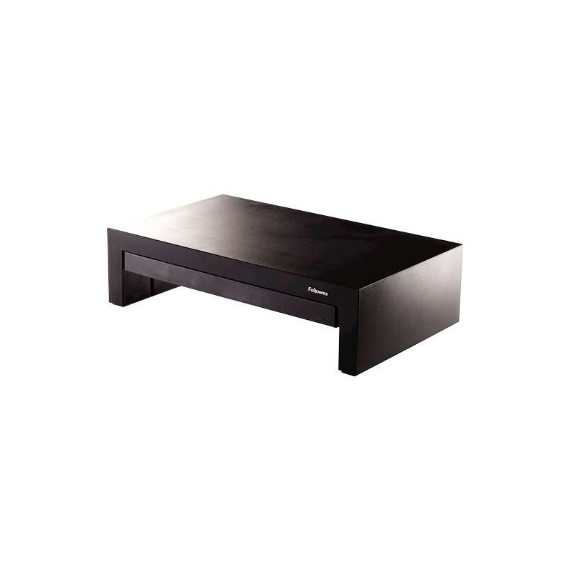 Fellowes Designer Suites Support pour moniteur – 3 hauteurs différentes – Plateau de rangement – ​​Poids maximum 18 kg