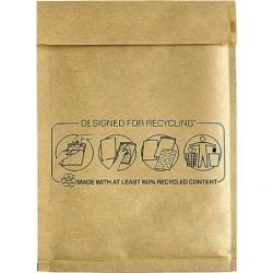 Fellowes Bankers Box Pack de 100 Bolsas de Burbujas Acolchada 15x21cm - Burbujas Internas para Amortiguacion - Tira