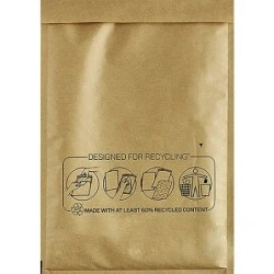 Fellowes Bankers Box Pack de 50 Bolsas de Burbujas Acolchada - Medida 220x330mm - Burbujas Internas para Amortiguacion - Ideal