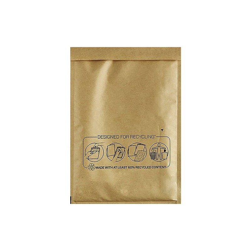 Fellowes Bankers Box Pack de 50 Sacs à bulles rembourrés - Mesure 220x330mm - Bulles internes pour le rembourrage - Idéal pour