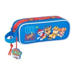 Safta Paw Patrol Cool Mala de Transporte - 2 Compartimentos com Zíperes - Alça Lateral - 1L - 210x60x80mm - Cor Azul