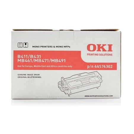 OKI B411/B431/MB461/MB471/MB491/B412/B432/B512/MB472/MB492/MB562 Tambour Original - 44574302 (Drum)