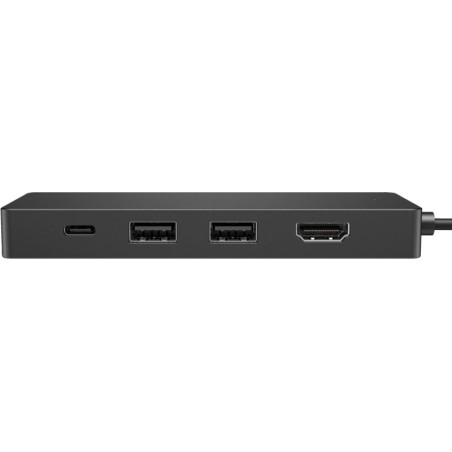 HP Travel Hub G3 Hub Multipuerto USB-C 5 en 1 – HDMI 4K 60Hz – 2x USB A 10Gbps – 2x USB C Datos + Power Delivery hasta 65W –