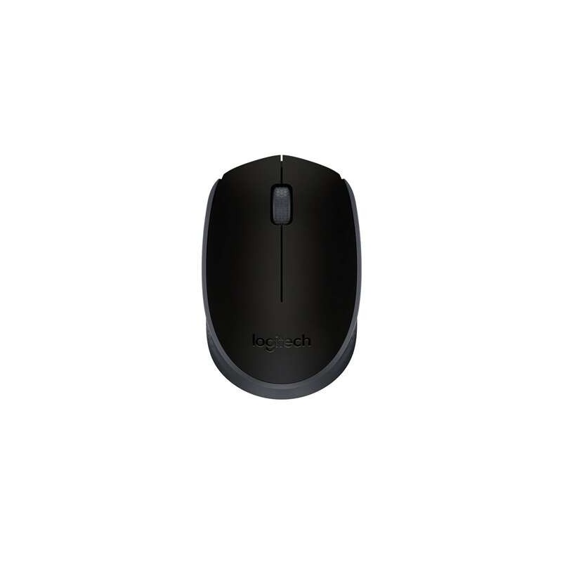 Logitech M171 Raton Inalambrico 1000dpi - 3 Botones - Uso Ambidiestro - Color Negro