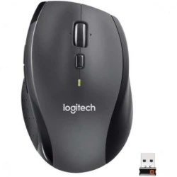 Souris sans fil USB Logitech M705 Marathon 1000dpi - 6 boutons - Utilisation droitier - Couleur Noir/Gris foncé