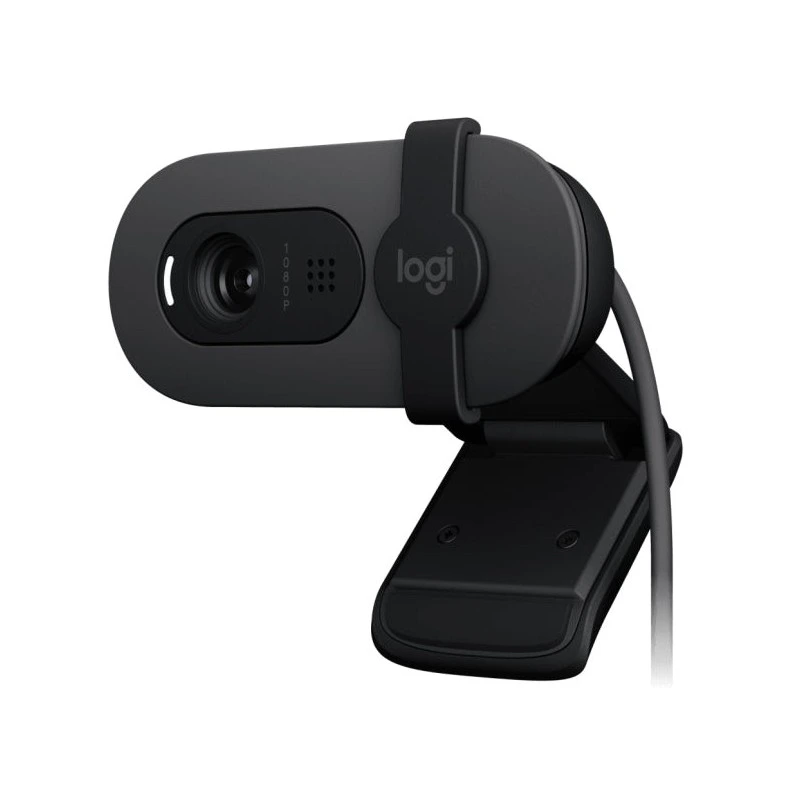 Logitech Brio 100 Webcam Full HD - 2 Megapixeles - Antirreflectante - Color Grafito
