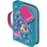 Maped Tropical Estuche con 31 Articulos: Goma de Borrar, Sacapuntas, Lapiz de Grafito HB, 2 Boligrafos, Regla, 12 Lapices de