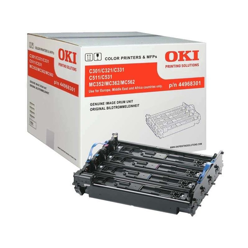 OKI C301/C511/MC352/MC362 Original Imaging Drum - 44968301