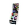 Présentoir Bic Intensity Fine de 192 marqueurs - Pointe fine 0,8 mm - Trait 0,4 mm - Couleurs assorties