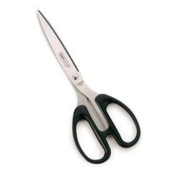 Rapesco Essential Tijeras de Acero Inoxidable 21cm - Mangos Ergonomicos - Aptas para Diestros y Zurdos - Color Negro