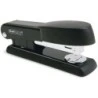 Agrafador de mesa metálico Rapesco Bowfin - até 25 folhas - agrafos 26/6, 24/6 - agrafagem fechada e aberta - cor preta