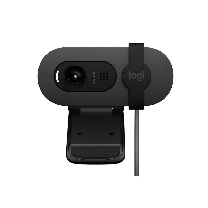 Logitech Brio 105 Webcam Full HD - 2 Megapixeles - Antirreflectante - Color Grafito