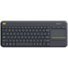 Logitech K400 Plus Teclado Inalambrico Touchpad - PC, TV - Color Negro