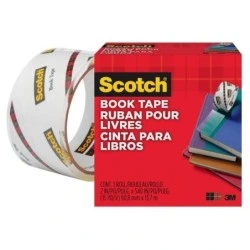Scotch Book Repair Tape - 50.8mm x 13.7m - Clear