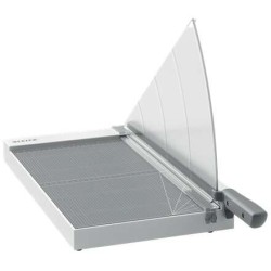 Leitz Precision Home Office A3 Guillotina de Papel Formato A3 - Corta hasta 10 Hojas - Iluminacion del Filo de Corte - Cuchilla