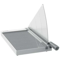 Leitz Precision Home Office A3 Guillotina de Papel Formato A3 - Corta hasta 10 Hojas - Iluminacion del Filo de Corte - Cuchilla