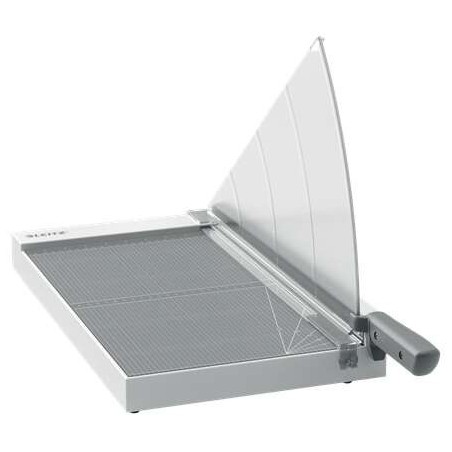 Leitz Precision Home Office A3 Guillotina de Papel Formato A3 - Corta hasta 10 Hojas - Iluminacion del Filo de Corte - Cuchilla