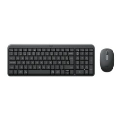 Logitech MK250 Compact Bluetooth Wireless Combo Pack Inalambrico + Raton - Uso Ambidiestro - Indicadores Led - Color Negro