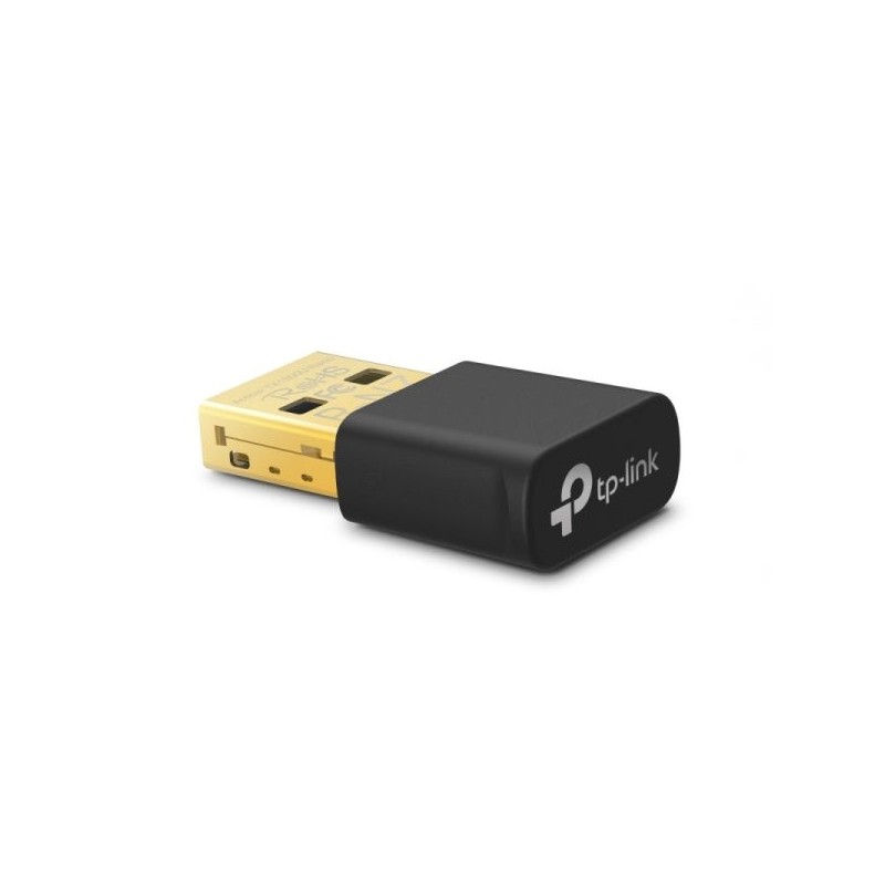 TP-LINK Archer TX1800U Nano Mini Adaptador USB Inalambrico - AX1800 MU-MIMO - Color Negro - Alta Velocidad
