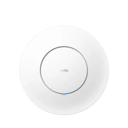Cudy Punto de Acceso WiFi 6 Dual Band AX3000 - Velocidad hasta 2500Mbps - 1 Puerto - Montaje en Techo - Color Blanco