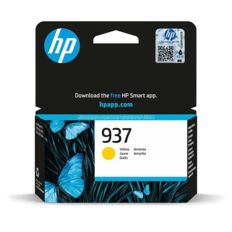 HP 937 Tinteiro Amarelo Original - 4S6W4NE