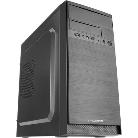 Tacens Anima AC4 Micro ATX Minitower Case, Mini-ITX - HDD Size 2,5", 3,5" and 5,25" - USB-A 3,0, USB-A 2,0 and Audio