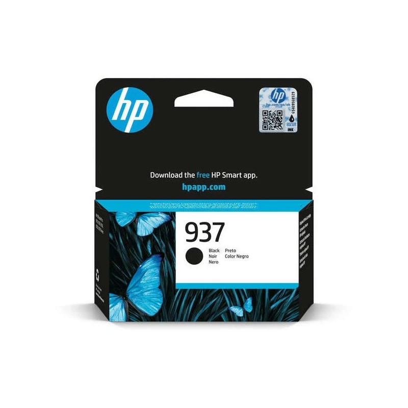 HP 937 Black Ink Cartridge Original - 4S6W5NE