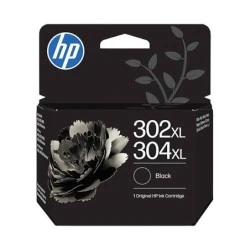 HP 302XL/304XL Cartucho de Tinta Negro Original - B7RT9AE/F6U68AE/N9K08AE