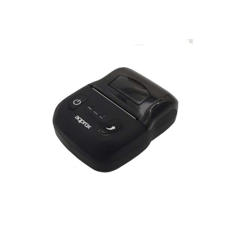 Approx Impresora Termica de Recibos Portatil - Bluetooth, RS-232, USB - Resolucion 203dpi - Velocidad 80mm/s - Corte Manual