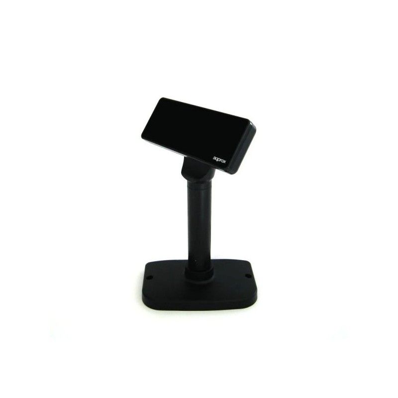 Visualizador de cliente VFD aproximado para PDV - Alfanumérico fluorescente - 20 caracteres e 2 linhas - 3 alturas e rotação de