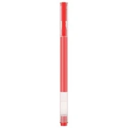 Xiaomi Boîte de 10 Stylos Gel Haute Capacité - Pointe 0,5 mm - Haute Capacité - Séchage Rapide - Couleur Rouge