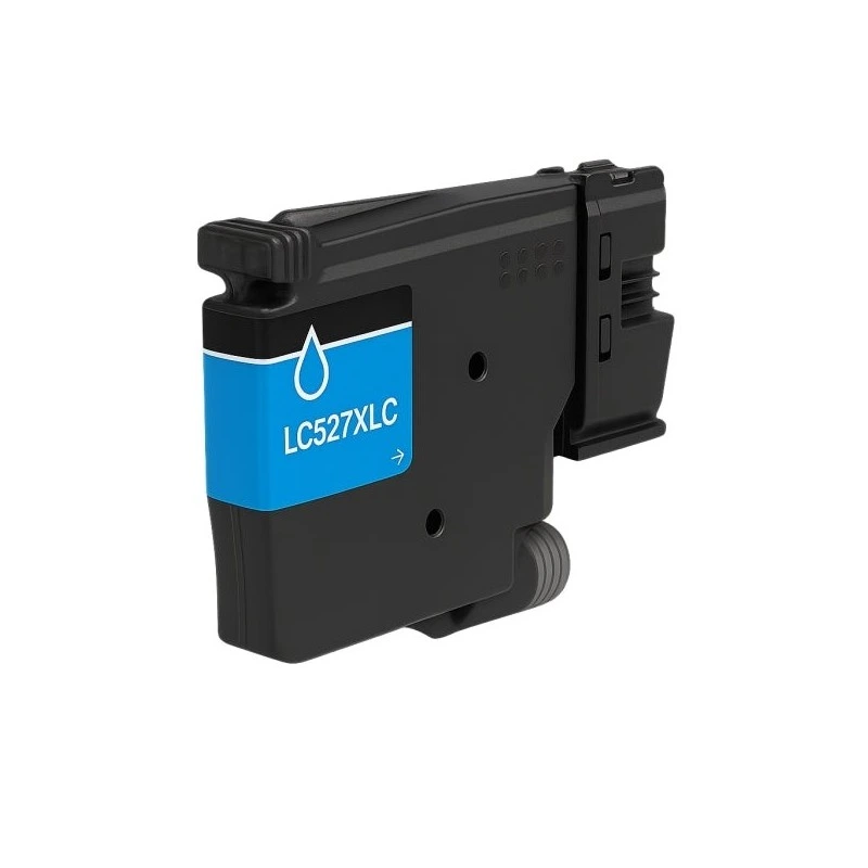 Brother LC527XL Cyan Compatible Pigment Ink Cartridge - Replaces LC527XLC/LC527C