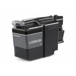Brother LC528XL Negro Cartucho de Tinta Pigmentada Generico - Reemplaza LC528XLBK