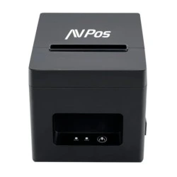 Impressora térmica de tickets AVPos AVP-TC21NET - Velocidade 200mm/s - Corte automático parcial - USB e LAN - Cor preta