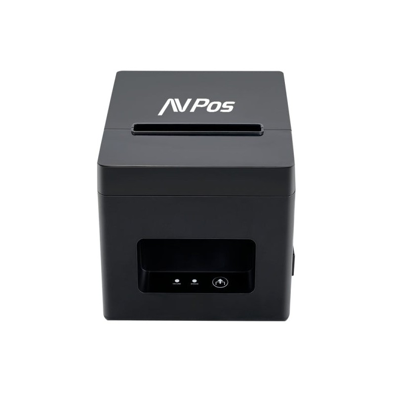 AVPos AVP-TC21NET Impresora Termica Tickets - Velocidad 200mm/s - Autocorte parcial - USB y LAN - Color Negro
