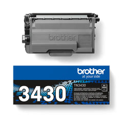 Cartucho de toner original Brother TN3430 preto