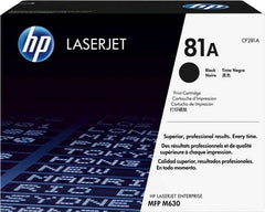 Cartouche de toner noir authentique HP CF281A - 81A