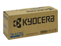 Cartucho de toner original ciano Kyocera TK5270 - 1T02TVCNL0/TK5270C